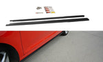 Maxton Parts - Seitenschweller Ansatz (Paar) passend für Skoda Rapid Carbon Look