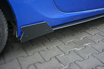 Maxton Parts - Seitenschweller Ansatz (Paar) passend für Subaru BRZ Mk1 / Mk1 FL schwarz matt (SU-BRZ-1F-CNC-SD1)
