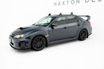 Maxton Parts - Seitenschweller Ansatz (Paar) passend für Subaru Impreza WRX STI Mk3 FL schwarz matt