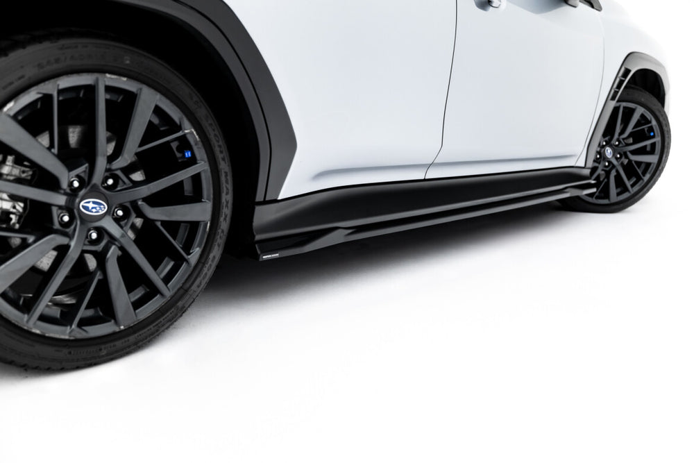 Maxton Parts - Seitenschweller Ansatz (Paar) passend für Subaru WRX STI Mk2 schwarz Hochglanz