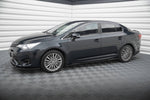 Maxton Parts - Seitenschweller Ansatz (Paar) passend für Toyota Avensis Mk3 FL schwarz Hochglanz