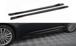 Maxton Parts - Seitenschweller Ansatz (Paar) passend für Toyota Avensis Mk3 FL schwarz Hochglanz