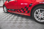 Maxton Parts - Seitenschweller Ansatz (Paar) passend für Toyota Corolla GR Sport Hatchback XII schwarz Hochglanz