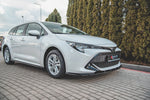 Maxton Parts - Seitenschweller Ansatz (Paar) passend für Toyota Corolla XII Touring Sports schwarz Hochglanz