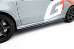 Maxton Parts - Seitenschweller Ansatz (Paar) passend für Toyota GR Yaris Mk4 FL schwarz Hochglanz