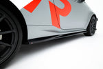 Maxton Parts - Seitenschweller Ansatz (Paar) passend für Toyota GR Yaris Mk4 FL schwarz Hochglanz