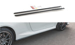 Maxton Parts - Seitenschweller Ansatz (Paar) passend für Toyota GR Yaris Mk4 schwarz matt