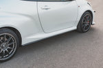Maxton Parts - Seitenschweller Ansatz (Paar) passend für Toyota GR Yaris Mk4 schwarz matt