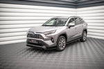 Maxton Parts - Seitenschweller Ansatz (Paar) passend für Toyota RAV4 Mk5 schwarz Hochglanz