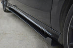 Maxton Parts - Seitenschweller Ansatz (Paar) passend für V.1 Mercedes CLA A45 AMG C117 FL schwarz matt