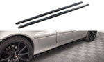 Maxton Parts - Seitenschweller Ansatz (Paar) passend für Volvo C70 Mk1 schwarz Hochglanz