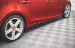 Maxton Parts - Seitenschweller Ansatz (Paar) passend für Volvo V40 schwarz Hochglanz