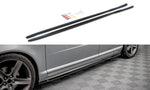 Maxton Parts - Seitenschweller Ansatz (Paar) passend für Volvo V70 Mk3 Carbon Look