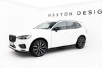 Maxton Parts - Seitenschweller Ansatz (Paar) passend für Volvo XC60 Mk2 R-Design schwarz Hochglanz