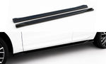 Maxton Parts - Seitenschweller Ansatz (Paar) passend für Volvo XC60 Mk2 R-Design schwarz Hochglanz