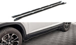 Maxton Parts - Seitenschweller Ansatz (Paar) passend für VW Atlas Cross Sport schwarz Hochglanz
