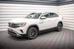 Maxton Parts - Seitenschweller Ansatz (Paar) passend für VW Atlas Cross Sport schwarz Hochglanz