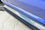 Maxton Parts - Seitenschweller Ansatz (Paar) passend für VW Golf 7 R/ R-Line FL schwarz matt