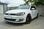 Maxton Parts - Seitenschweller Ansatz (Paar) passend für VW Golf Mk7 Standard schwarz Hochglanz