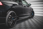 Maxton Parts - Seitenschweller Ansatz (Paar) passend für VW Golf R Hatchback Mk8 FL schwarz matt