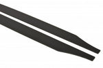 Maxton Parts - Seitenschweller Ansatz (Paar) passend für VW Passat B6/B7 R-LINE schwarz matt