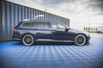 Maxton Parts - Seitenschweller Ansatz (Paar) passend für VW Passat B8 schwarz Hochglanz