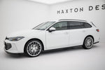 Maxton Parts - Seitenschweller Ansatz (Paar) passend für VW Passat B9 schwarz Hochglanz
