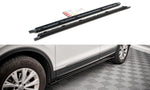 Maxton Parts - Seitenschweller Ansatz (Paar) passend für VW Tiguan Mk2 schwarz Hochglanz