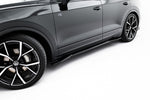 Maxton Parts - Seitenschweller Ansatz (Paar) passend für VW Touareg R-Line Mk3 FL schwarz Hochglanz