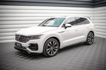 Maxton Parts - Seitenschweller Ansatz (Paar) passend für VW Touareg R-line Mk3 schwarz Hochglanz
