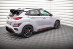 Maxton Parts - Seitenschweller Ansatz (Paar) V.1 + Flaps passend für Hyundai Kona N Mk1
