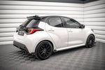 Maxton Parts - Seitenschweller Ansatz (Paar) V.1 + Flaps passend für Toyota Yaris Mk4