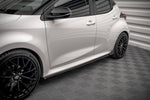 Maxton Parts - Seitenschweller Ansatz (Paar) V.1 + Flaps passend für Toyota Yaris Mk4