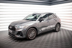 Maxton Parts - Seitenschweller Ansatz (Paar) V.1 passend für Audi Q3 S-Line / RSQ3 F3 schwarz Hochglanz