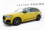 Maxton Parts - Seitenschweller Ansatz (Paar) V.1 passend für Audi SQ7 / Q7 S-Line Mk2 (4M) FL schwarz Hochglanz
