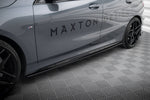Maxton Parts - Seitenschweller Ansatz (Paar) V.1 passend für BMW 1er M-Paket / M135i / 128ti schwarz Hochglanz