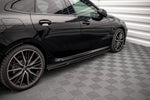 Maxton Parts - Seitenschweller Ansatz (Paar) V.1 passend für BMW 2 Gran Coupe M-Paket / M235i F44 schwarz Hochglanz