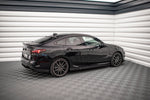 Maxton Parts - Seitenschweller Ansatz (Paar) V.1 passend für BMW 2 Gran Coupe M-Paket / M235i F44 schwarz Hochglanz