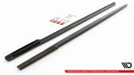 Maxton Parts - Seitenschweller Ansatz (Paar) V.1 passend für BMW 7 M-Paket G11 schwarz Hochglanz
