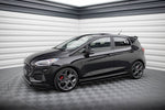 Maxton Parts - Seitenschweller Ansatz (Paar) V.1 passend für Ford Fiesta ST / ST-Line Mk8 schwarz Hochglanz