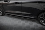 Maxton Parts - Seitenschweller Ansatz (Paar) V.1 passend für Ford Fiesta ST / ST-Line Mk8 schwarz Hochglanz