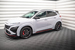 Maxton Parts - Seitenschweller Ansatz (Paar) V.1 passend für Hyundai Kona N Mk1 schwarz Hochglanz