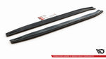 Maxton Parts - Seitenschweller Ansatz (Paar) V.1 passend für Mercedes GLC Coupe AMG-Line C253 FL schwarz Hochglanz