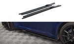 Maxton Parts - Seitenschweller Ansatz (Paar) V.1 passend für Porsche 911 Carrera Aero / Carrera GTS 992 schwarz Hochglanz