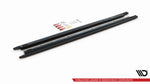 Maxton Parts - Seitenschweller Ansatz (Paar) V.1 passend für Seat Ibiza FR/ Standard Mk5 schwarz Hochglanz