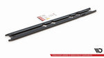 Maxton Parts - Seitenschweller Ansatz (Paar) V.1 passend für Seat Leon FR ST / Hatchback Mk4 / CUPRA Leon ST / Hatchback Mk1 / Mk1 FL schwarz Hochglanz