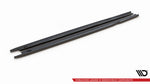 Maxton Parts - Seitenschweller Ansatz (Paar) V.1 passend für Skoda Octavia RS Liftback / Combi Mk4 FL schwarz Hochglanz