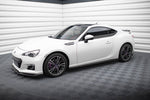 Maxton Parts - Seitenschweller Ansatz (Paar) V.1 passend für Subaru BRZ Mk1 / Mk1 FL / Toyota GT86 FL schwarz Hochglanz
