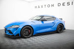 Maxton Parts - Seitenschweller Ansatz (Paar) V.1 passend für Toyota Supra Mk5 schwarz Hochglanz