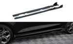 Maxton Parts - Seitenschweller Ansatz (Paar) V.2 + Flaps passend für Ford Fiesta ST / ST-Line